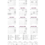 Calendario 2025 Planner 2024 Colorido