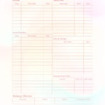 Controle Financeiro Planner 2024 ColorFull