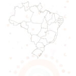 Minhas Viagens Brasil Planner Arco Iris Boho