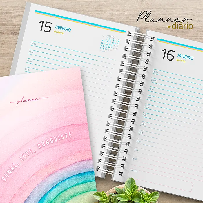 Planner Colorido 25 Diario