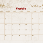 Calendario Mensal Fevereiro