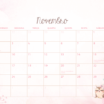 Calendario Mensal Novembro