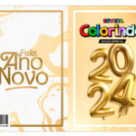 Revista Colorindo Kit Festa Ano Novo 2024