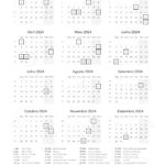 Calendario Professor 2024 do Planner Professor com Capa Editavel
