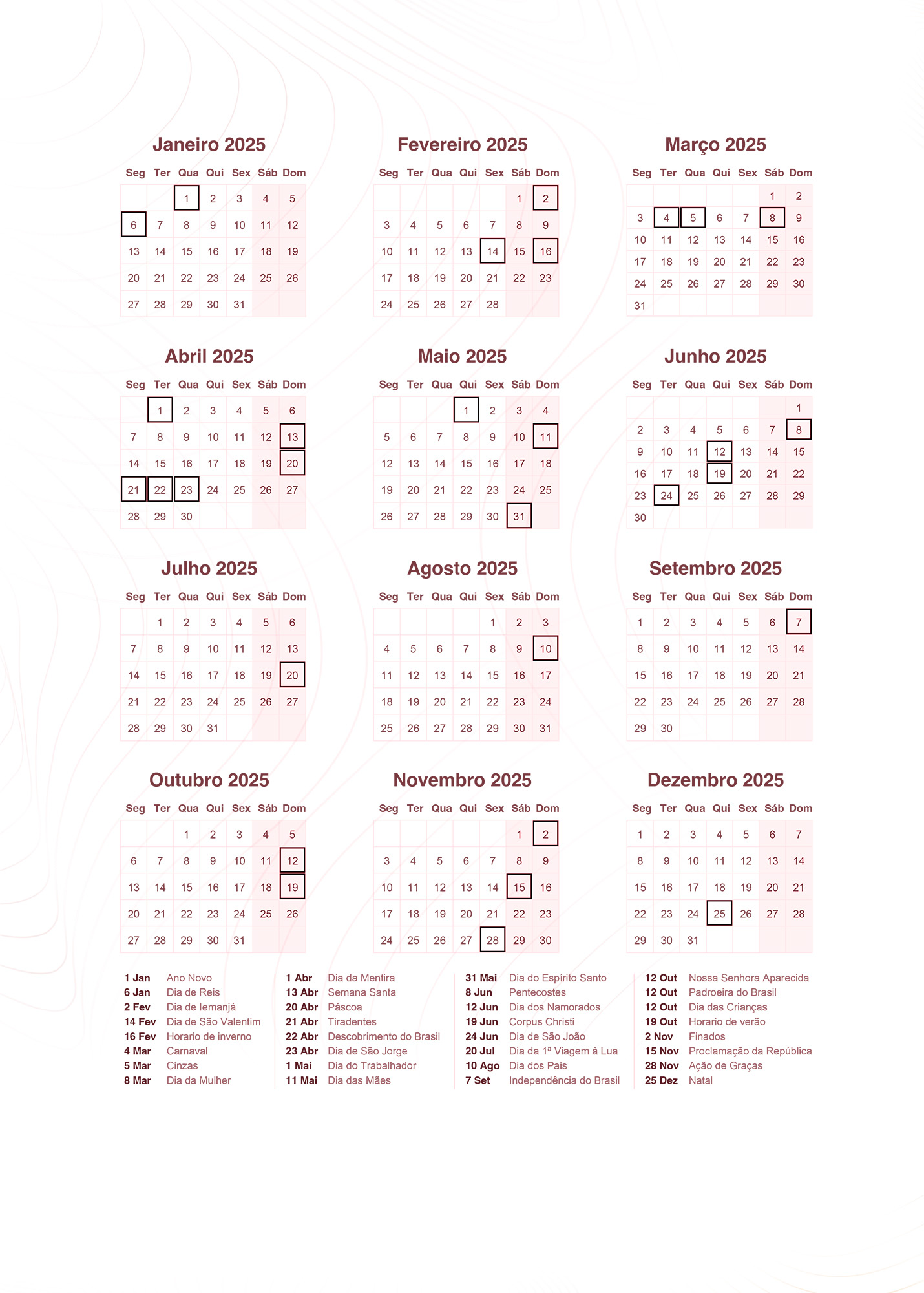 Calendário escolar municipal 2025 boa vista rr 2