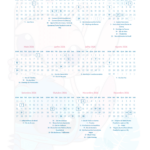 Calendario Professor 2026 Planner Professor Stitch e Angel