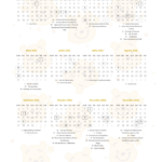 Calendario Professor 2026 Planner Professor Ursinho Pooh