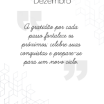 Capa de DEZEMBRO Planner Xadrez Minimalista 2025