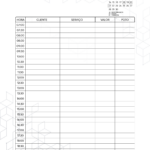 Pagina Agenda Clientes Abril Planner Xadrez Minimalista 2025