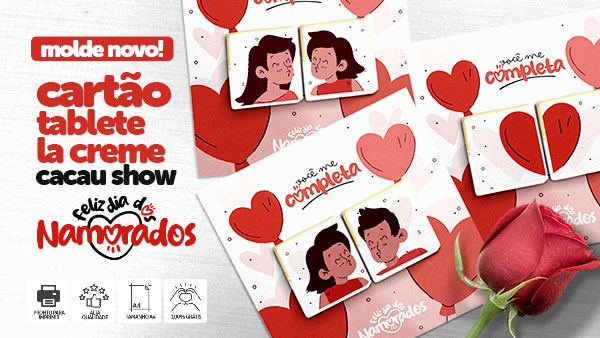 Cartão Dia dos Namorados Lacreme – Molde para Imprimir