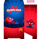 Caixa MC Kids Feliz Homem Aranha Cute Frente v3