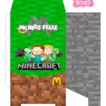 Caixa MC Kids Feliz Minecraft Frente v3