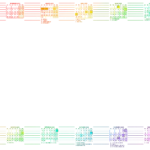 Calendario 2025 Blog Horizontal Arco Iris