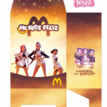 Golden Guerreiras KPop Caixa MC Kids Feliz Frente