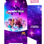 Guerreiras KPop Caixa MC Kids Feliz Frente