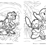 Livrinho para colorir Stitch 2