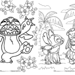 Livrinho para colorir Stitch 5