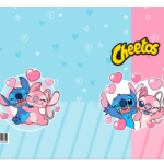 Mini Cheetos Salgadinho Stitch e Angel