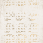 Calendario 2025 do Planner Harry Potter 2025