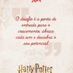 Capa de ABRIL Planner Harry Potter 25