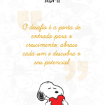 Capa de ABRIL Planner Snoopy