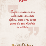 Capa de AGOSTO Planner Harry Potter 25