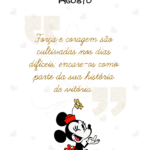 Capa de AGOSTO Planner Minnie 25