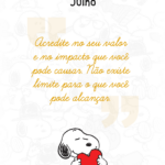 Capa de JULHO Planner Snoopy 2025