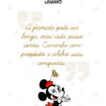 Capa de JUNHO Planner Minnie 25