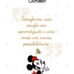 Capa de OUTUBRO Planner Minnie 25