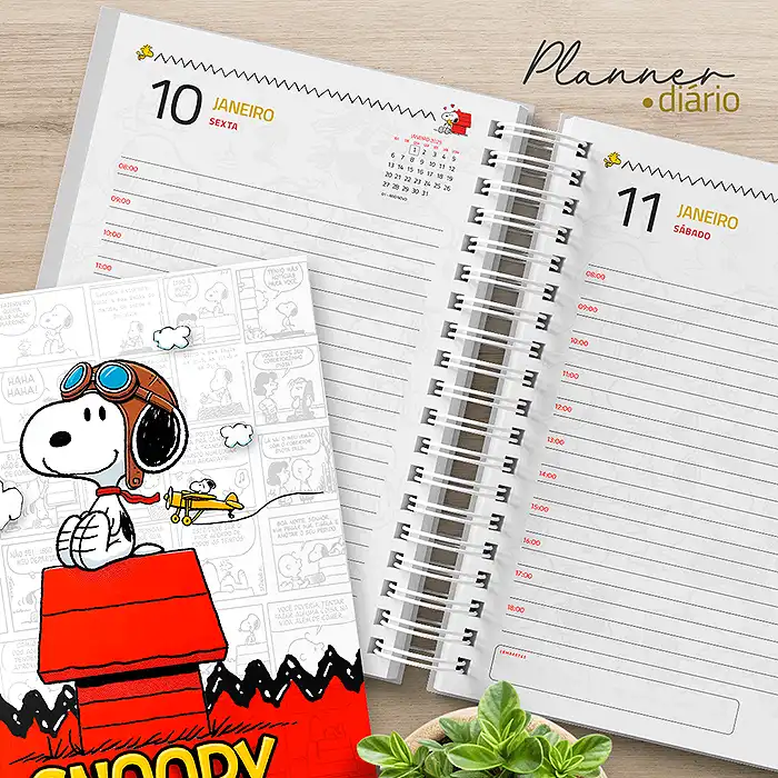 Diario Planner Snoopy