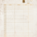 Pagina Agenda Clientes Abril Planner Harry Potter 25