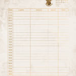 Pagina Agenda Clientes Dezembro Planner Harry Potter 25