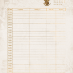 Pagina Agenda Clientes Fevereiro Planner Harry Potter 25