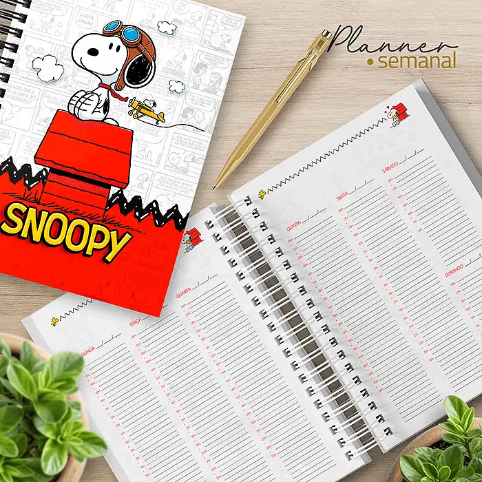 Semanal Planner Snoopy