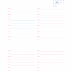 Abril Miolo Agenda Sabado e Domingo Planner Colorido 2026