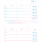 Abril Miolo Agenda Sabado e Domingo Profissional Planner Colorido 2026