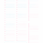 Agenda Semanal Pagina IDSG QUI SEX SAB DOM Planner Colorido 2026