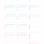 Agenda Semanal Pagina QUI SEX SAB DOM Planner Colorido 2026