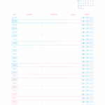 Agosto Miolo Agenda Profissional Planner Colorido 2026