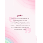 Capa de JUNHO Planner Colorido 2026