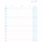 Dezembro Miolo Agenda Profissional Planner Colorido 2026