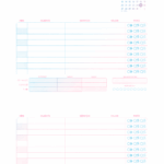 Dezembro Miolo Agenda Sabado e Domingo Profissional Planner Colorido 2026