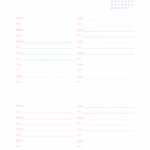 Julho Miolo Agenda Sabado e Domingo Planner Colorido 2026