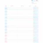 Novembro Miolo Agenda Profissional Planner Colorido 2026