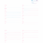 Novembro Miolo Agenda Sabado e Domingo Planner Colorido 2026