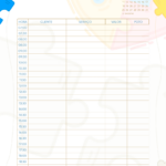 Pagina Agenda Clientes Agosto Planner Autismo