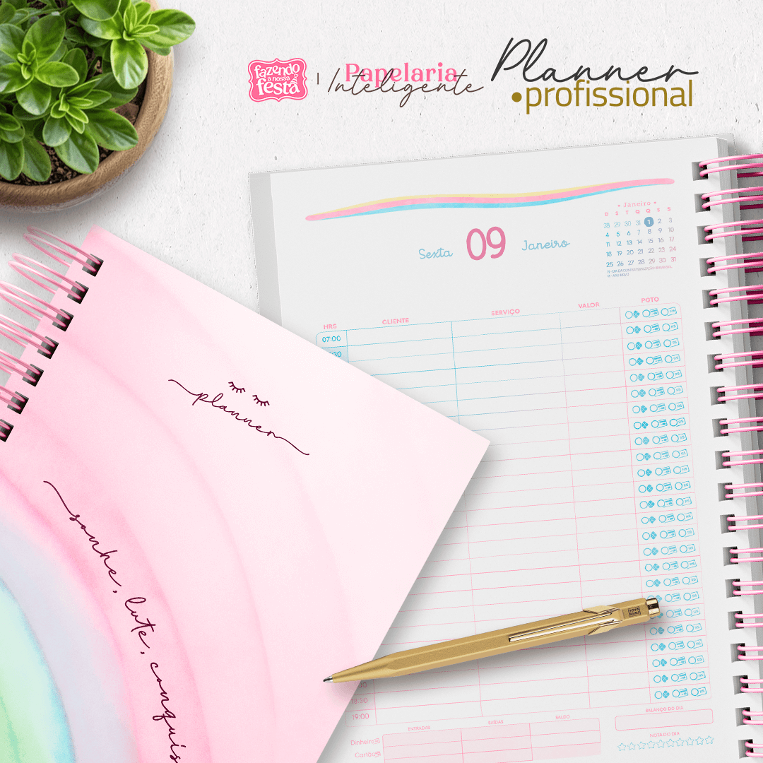 Profissional Planner Colorido 2026 Profissional Planner Colorido 2026