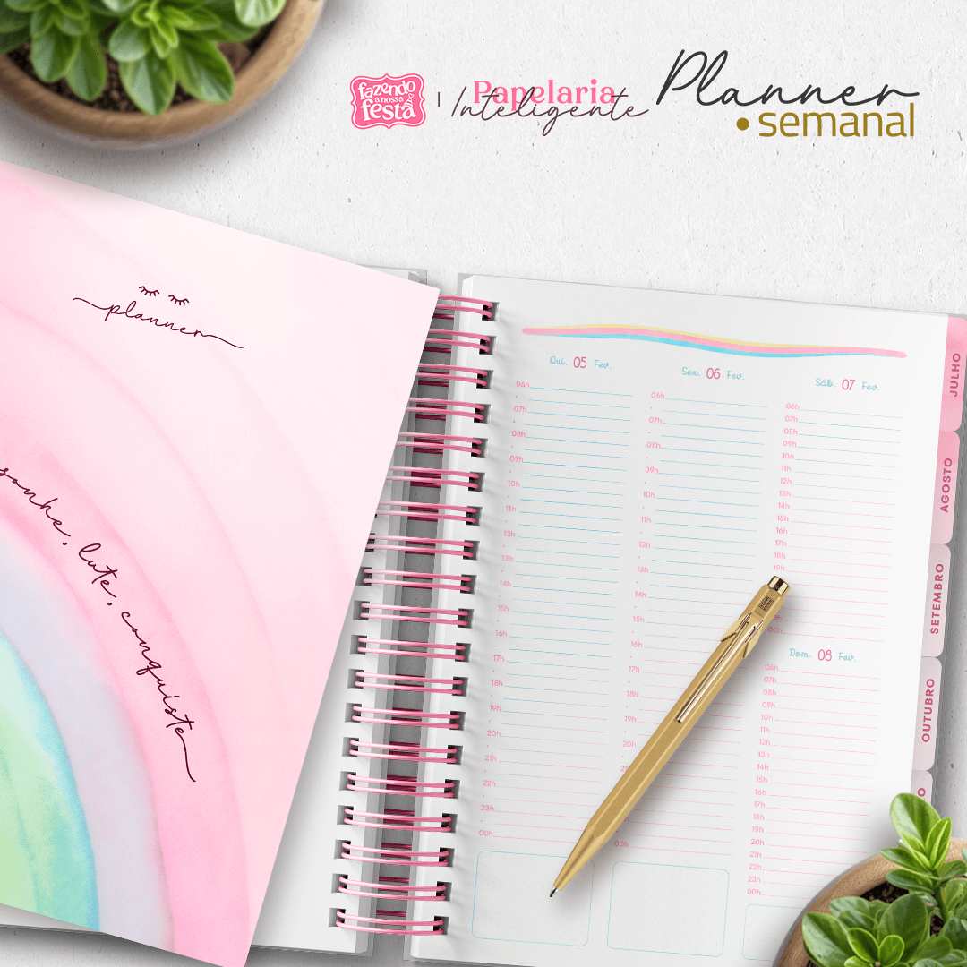 Semanal Planner Colorido 2026 Semanal Planner Colorido 2026