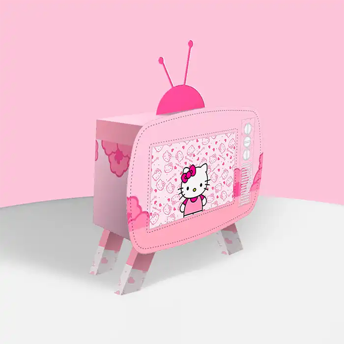 Molde TV Kit Festa Hello Kitty